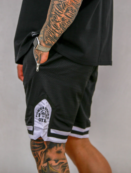 Diamond Basketball Shorts Black/White