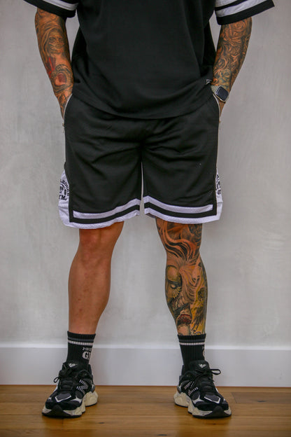 Diamond Basketball Shorts Black/White