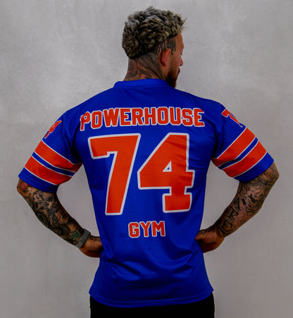 Powerhouse Gym Pro Shop All American Jersey - Blue/Orange