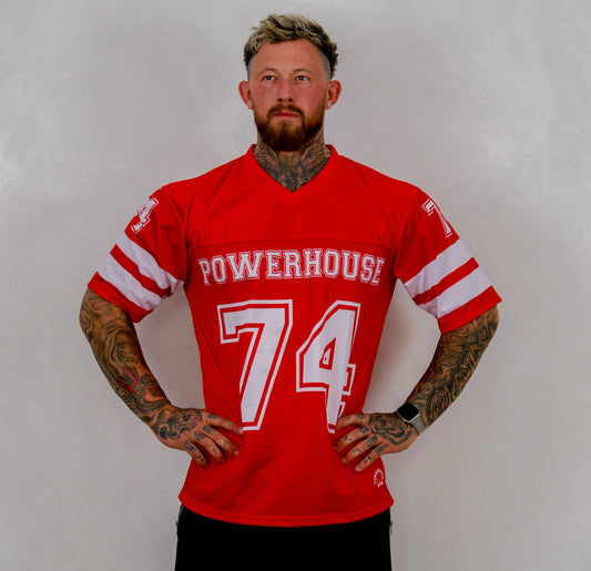 Powerhouse Gym Pro Shop All American Jersey Red/White