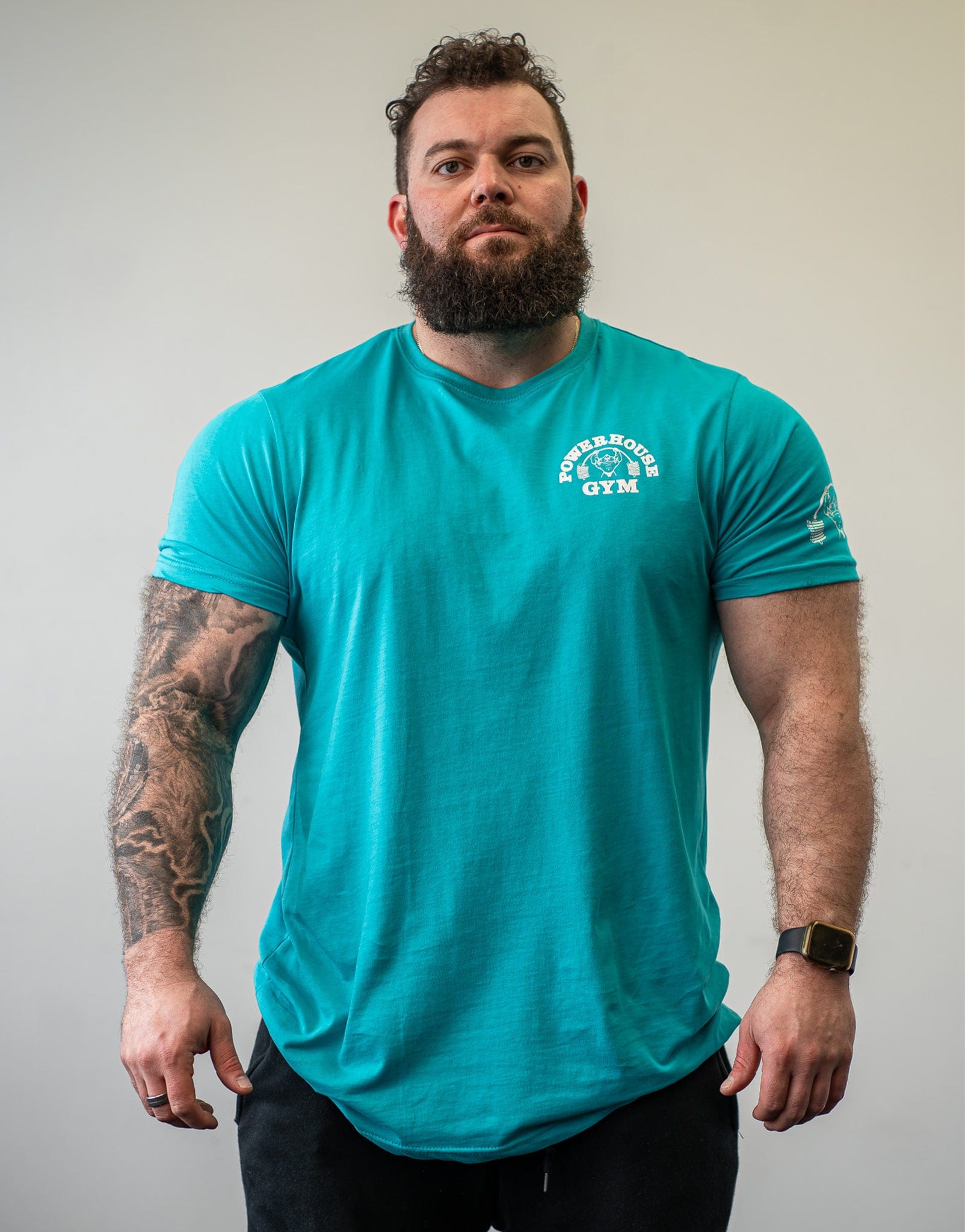 Powerhouse Gym Pro Shop Baseline T-Shirt - Mint